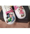 Nike AF1 scarpe Minnie custom personalizzazione dipinto a mano